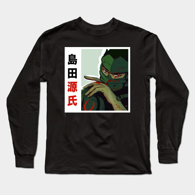 Blackwatch Genji Long Sleeve T-Shirt by Fruitcifer